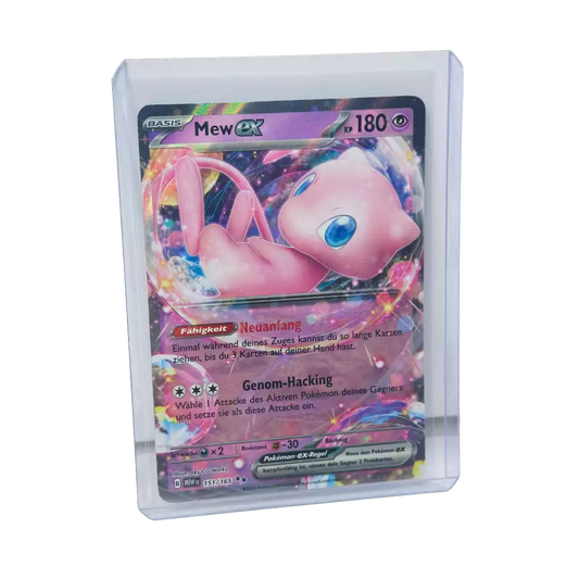 Mew ex 151/ 165 Single Card