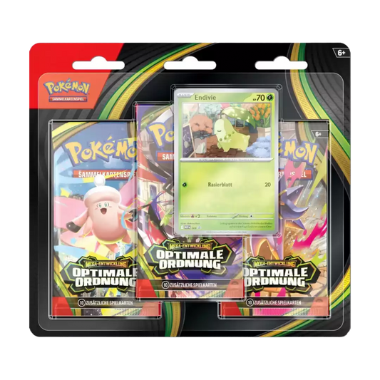 Pokémon Optimale Ordnung 3er Blister (DE)