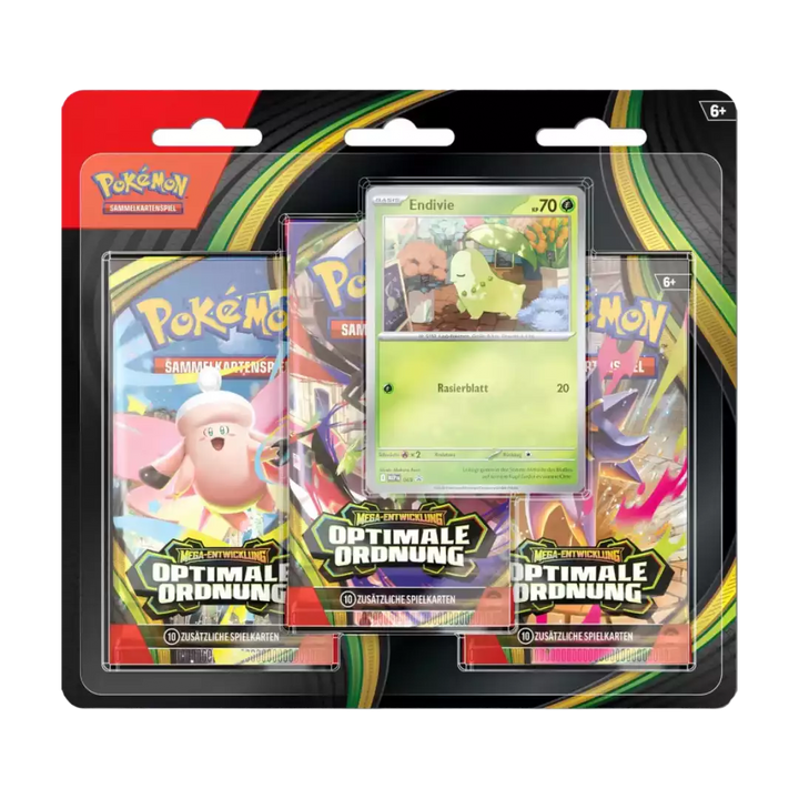Pokémon Optimale Ordnung 3er Blister (DE)
