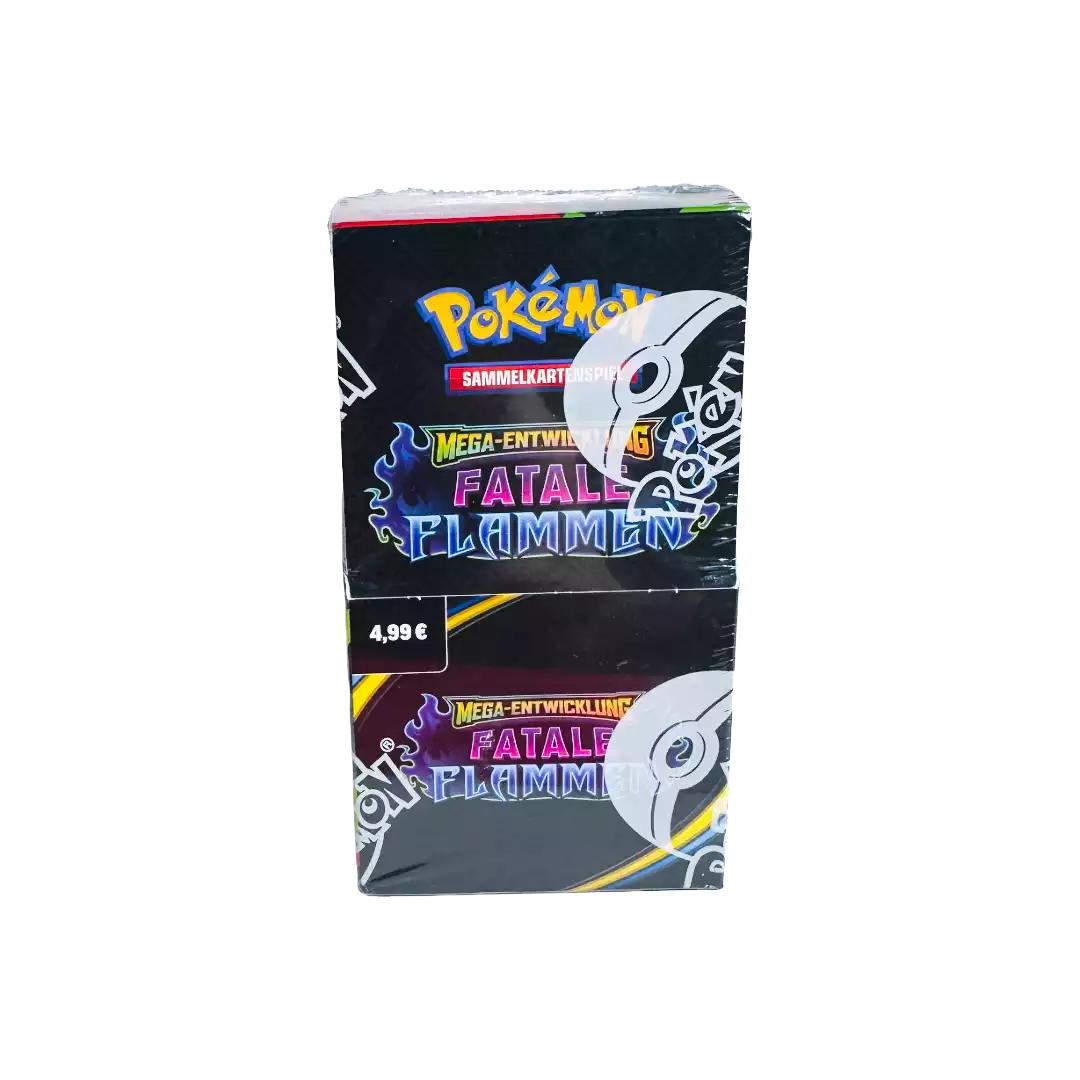 Pokémon Fatale Flammen Display 18 Booster (DE)