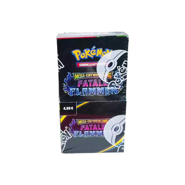 Pokémon Fatale Flammen Display 18 Booster (DE)