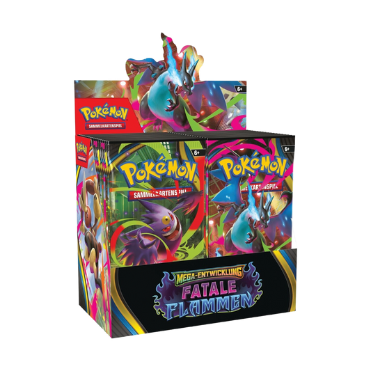 Pokémon Fatale Flammen Display 36 Booster (DE)