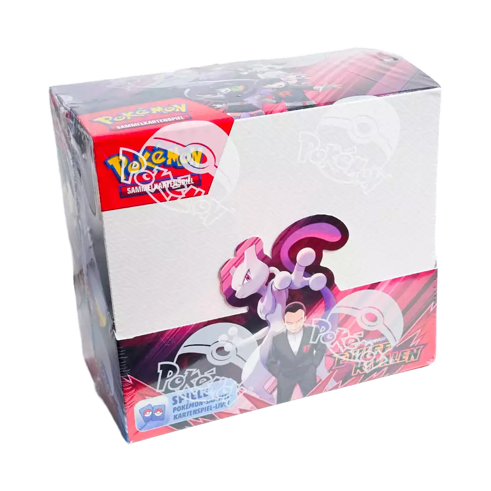 Pokémon Ewige Rivalen Display mit 36 Booster Packs – deutsche Version – Vorderansicht der Verpackung